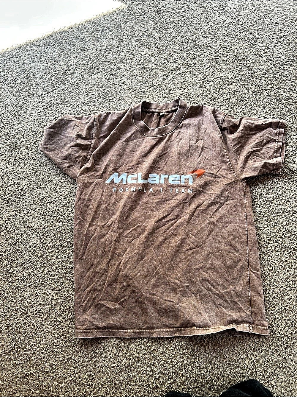 McLaren Formula 1 Team T-Shirt Graphic Tee in Brown